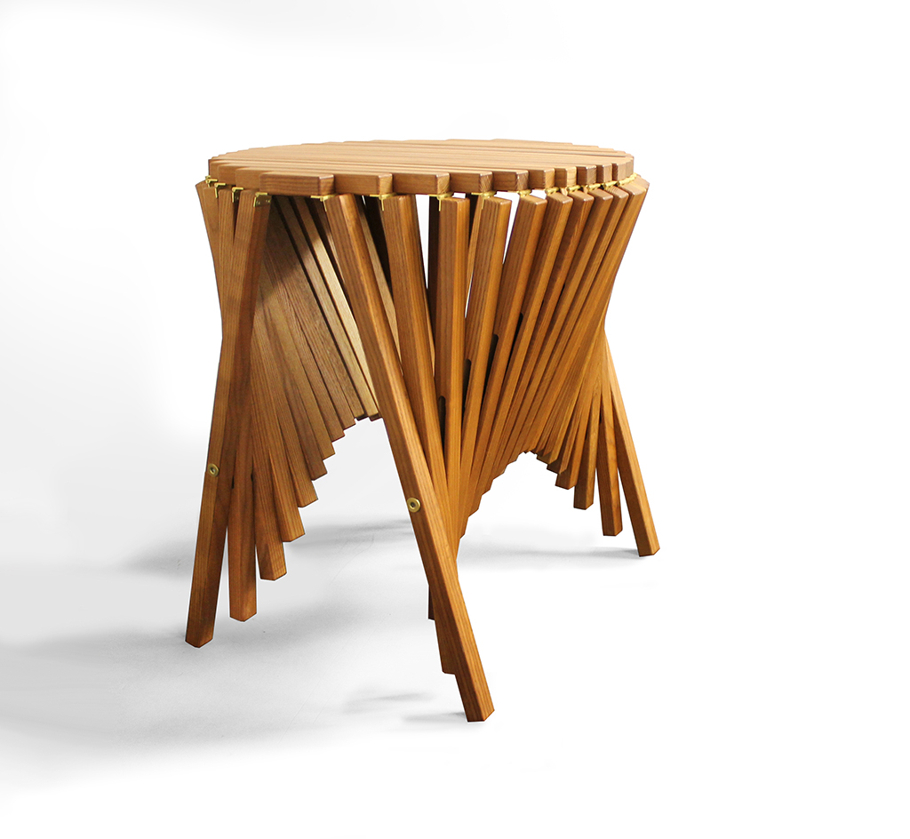 Rising Side Table By Robert Van Embricqs Hub Furniture Lighting Living