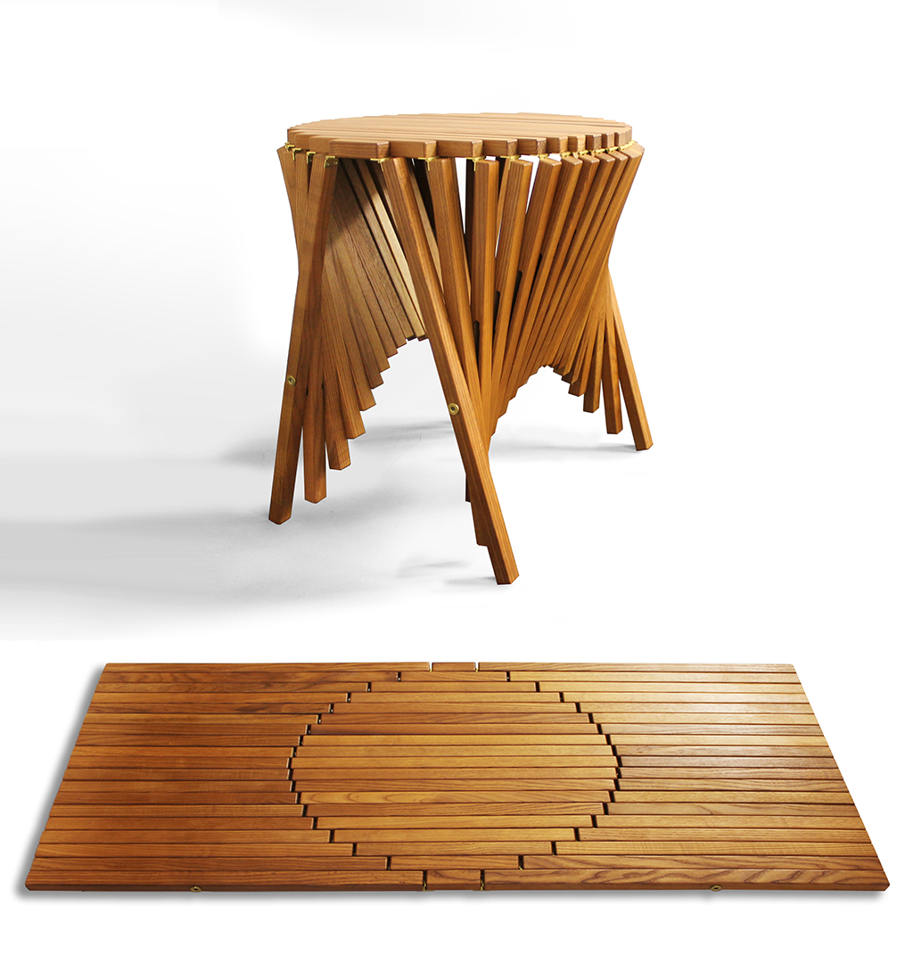 Rising Side Table By Robert Van Embricqs Hub Furniture Lighting Living